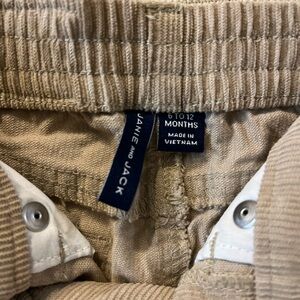 Janie and Jack Beige Corduroy pants